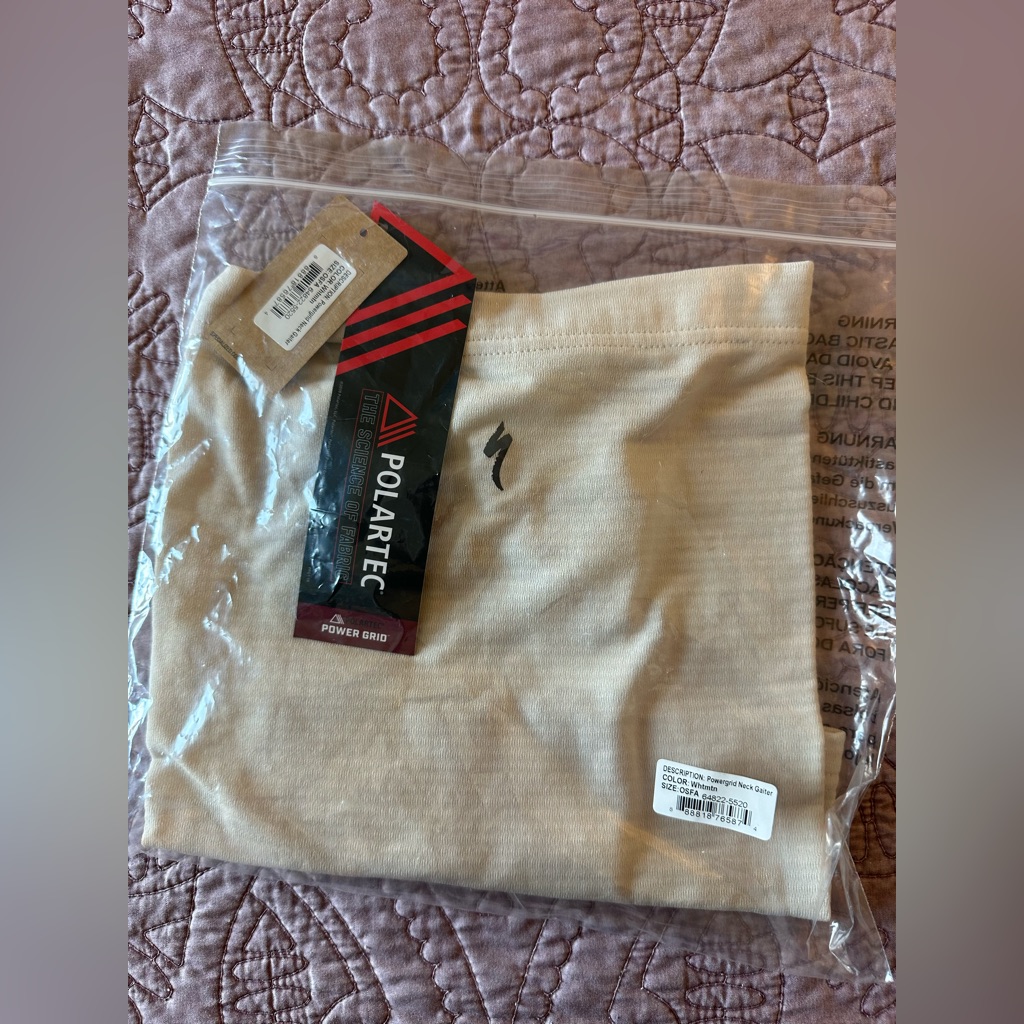 Polartec Beige Neck Gator Polartec Beige Neck Gator